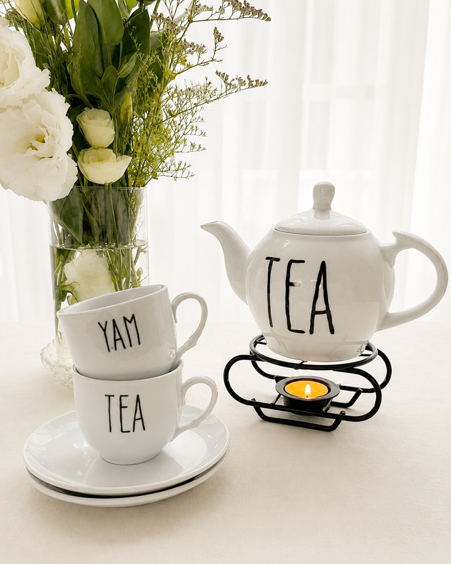 قوری سرامیکی TEA